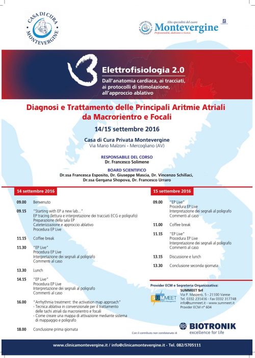  Elettrofisiologia 2.0, le nuove frontiere per il trattamento delle aritmie.