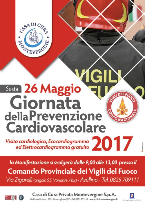  CLINICA MONTEVERGINE : PREVENZIONE CON I VIGILI DEL FUOCO