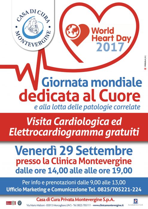  Giornata Mondiale dedicata al Cuore