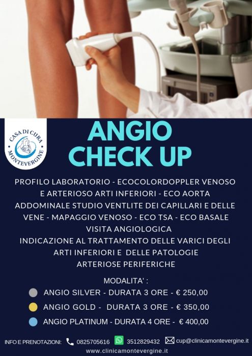  check up angiologico