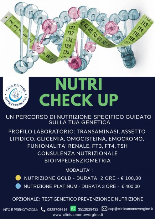  nutrizione check up