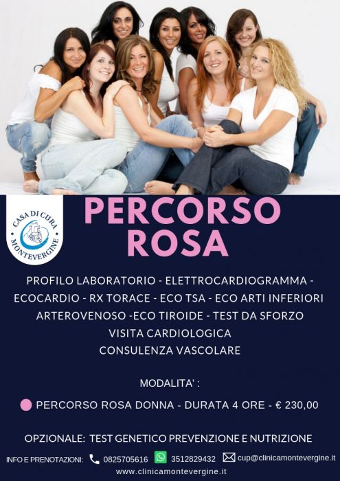  check up percorso rosa