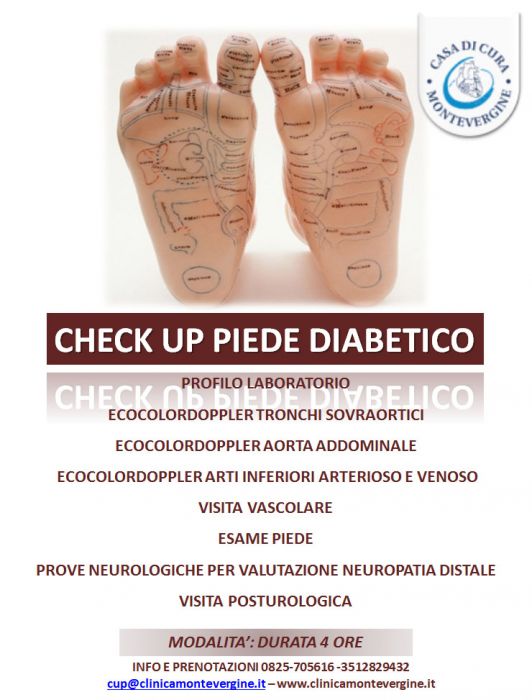  check up piede diabetico