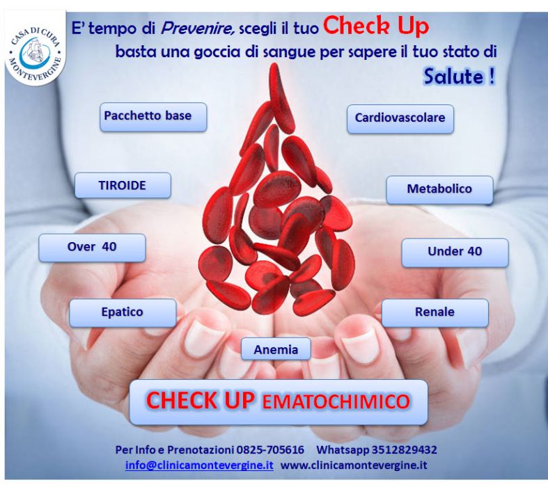  CHECK UP EMATOCHIMICO