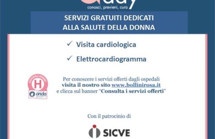  Open day – servizi gratuiti dedicati alla salute della Donna – 21 aprile 2022